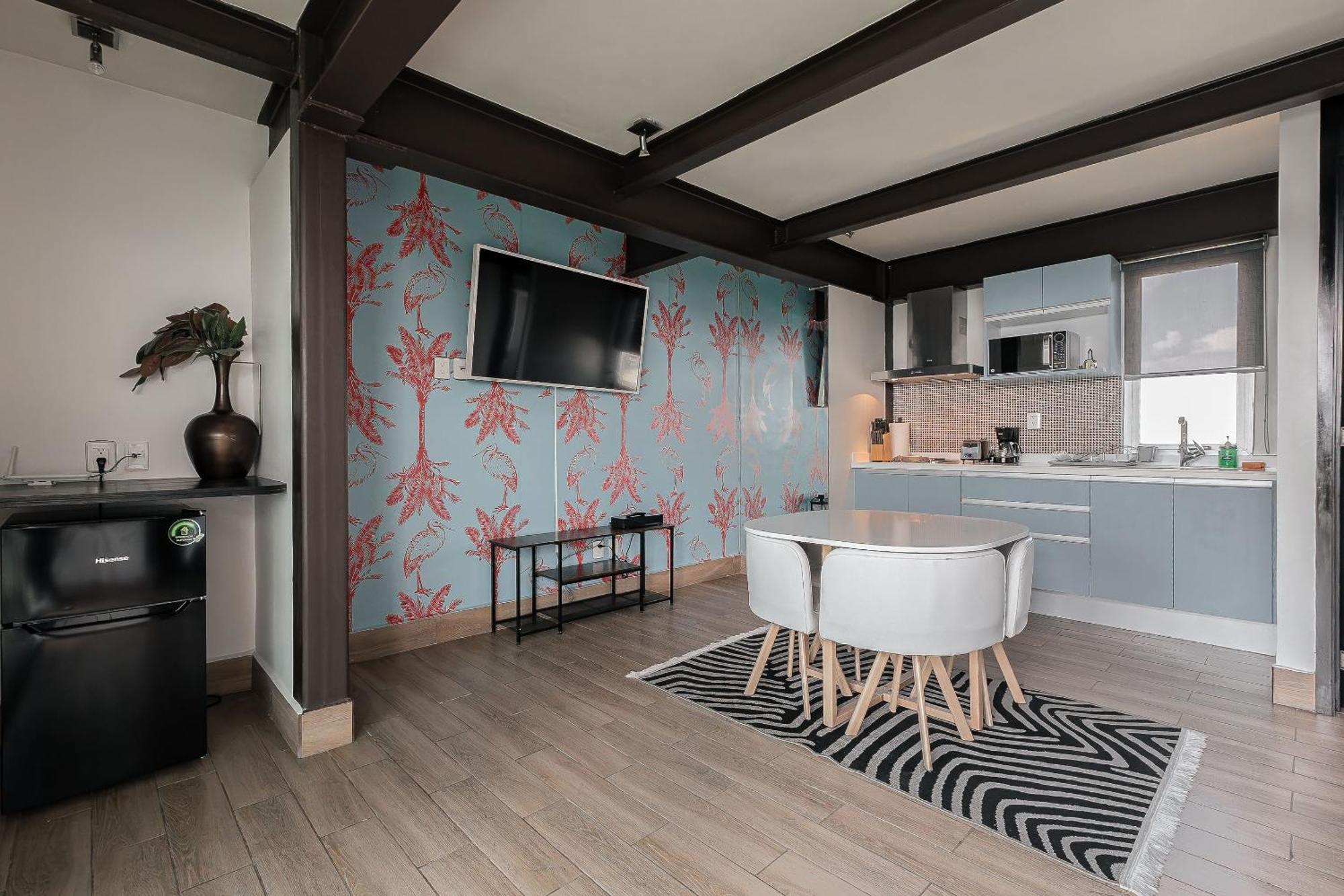 The Flamingo Rooftop Suite Unique Design In A Centric Location Kota Meksiko Bagian luar foto